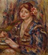 Pierre Auguste Renoir, Woman with Rose
